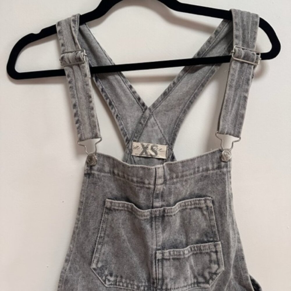 We the Free Jean Overalls Full Length in Grey